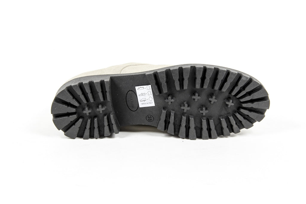 Scarpa stringata da donna V 1969 Italia C01 LAMINATO ARGENTO