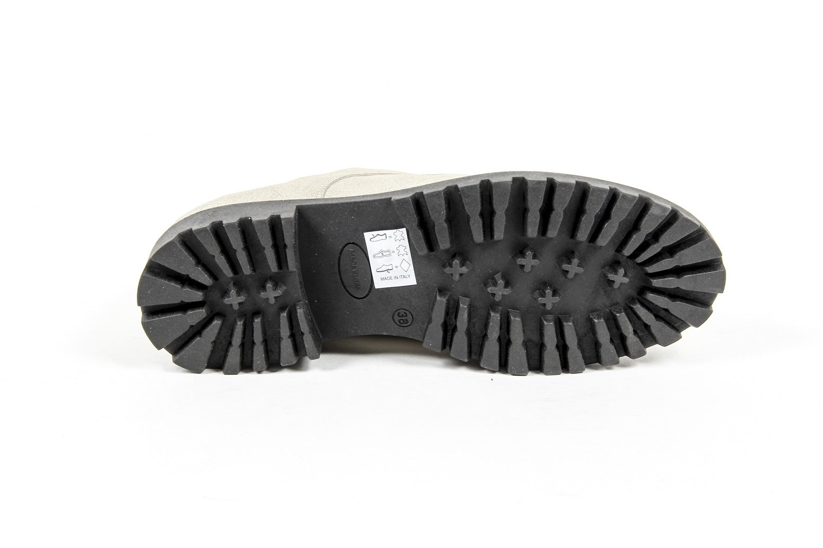 Scarpa stringata da donna V 1969 Italia C01 LAMINATO ARGENTO