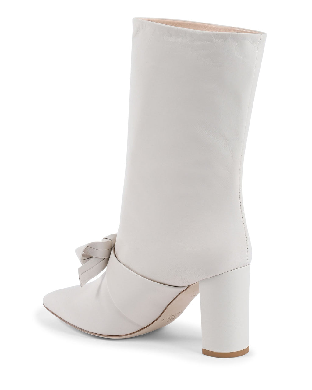 Dominic Boot - Stivaletto corto bianco sporco
