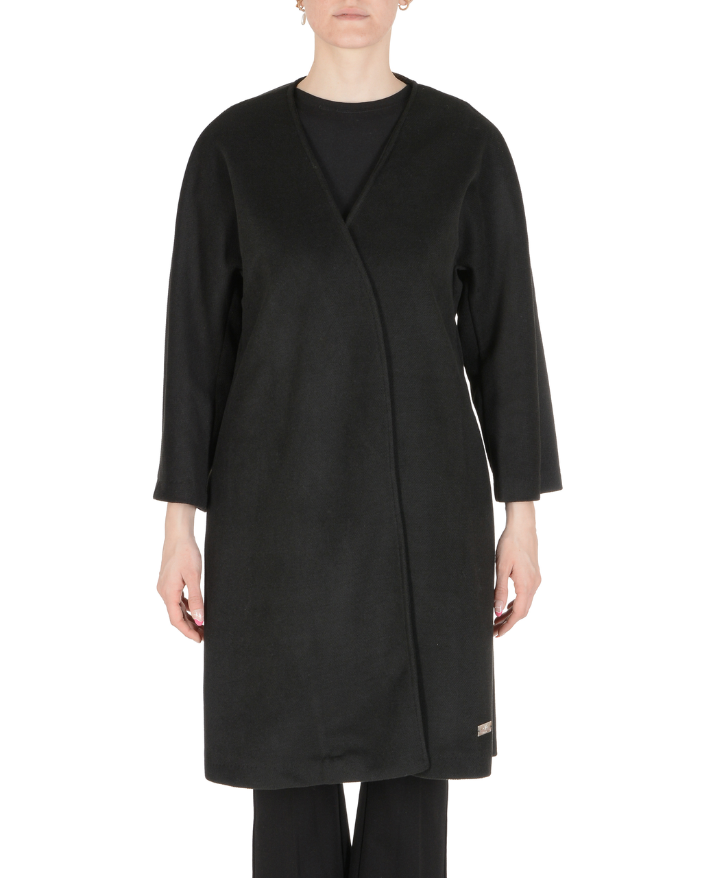 19V69 Italia Cappotto Donna Nero CLIO NERO