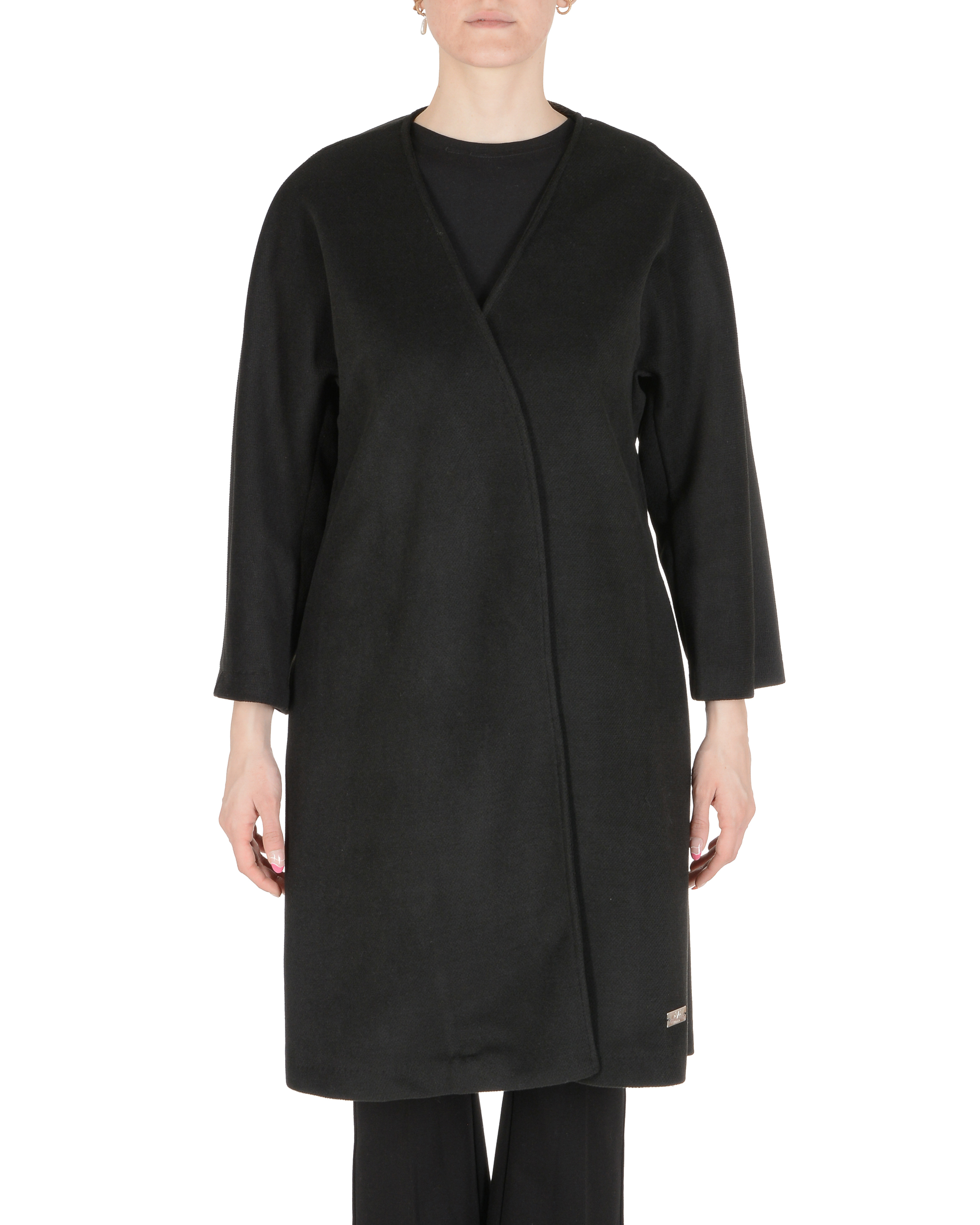19V69 Italia Cappotto Donna Nero CLIO NERO