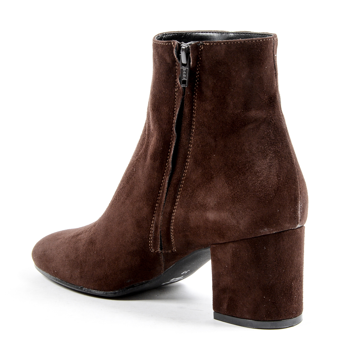 V 1969 Italia Stivaletto con tacco da donna Marrone MAD