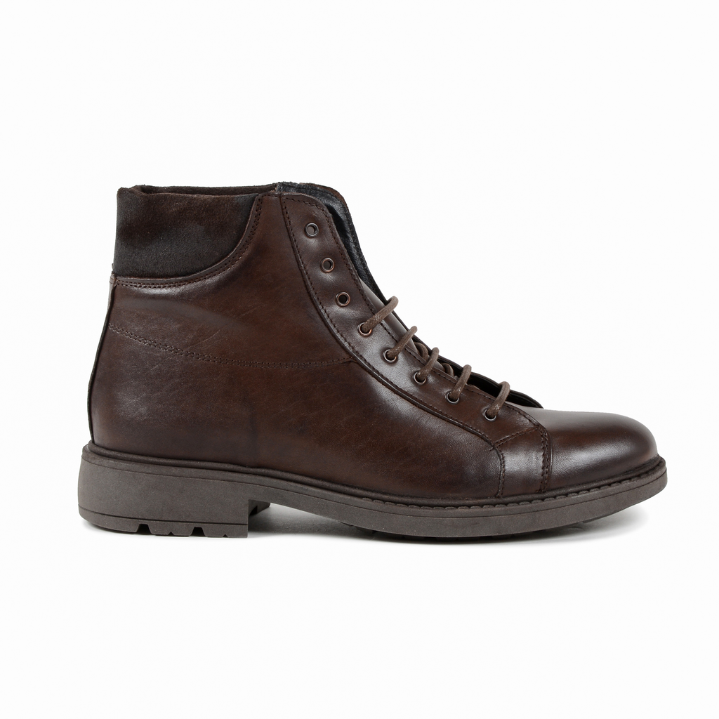 19V69 Italia Mens Ankle Boot Brown 2647 VITELLO T MORO