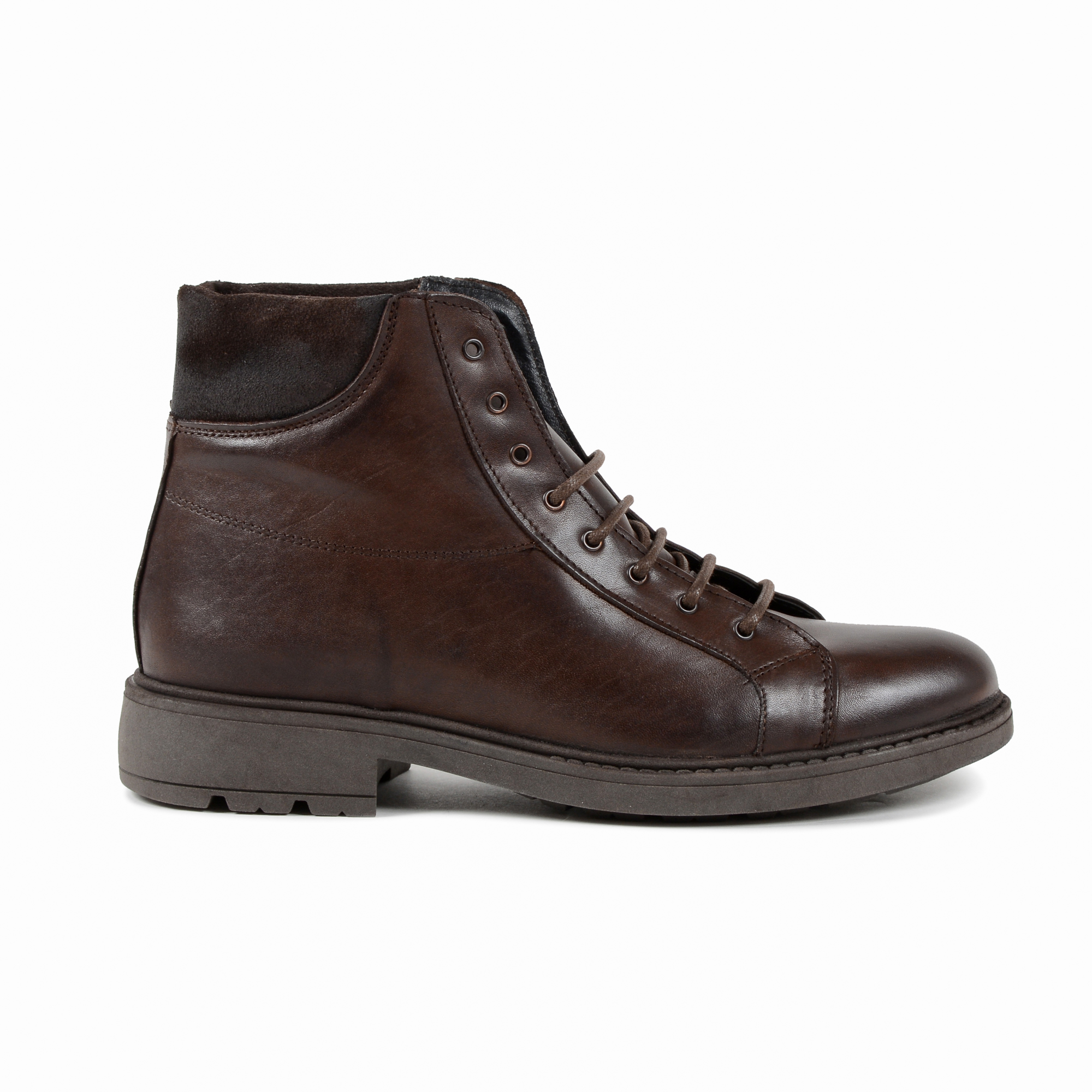 19V69 Italia Mens Ankle Boot Brown 2647 VITELLO T MORO