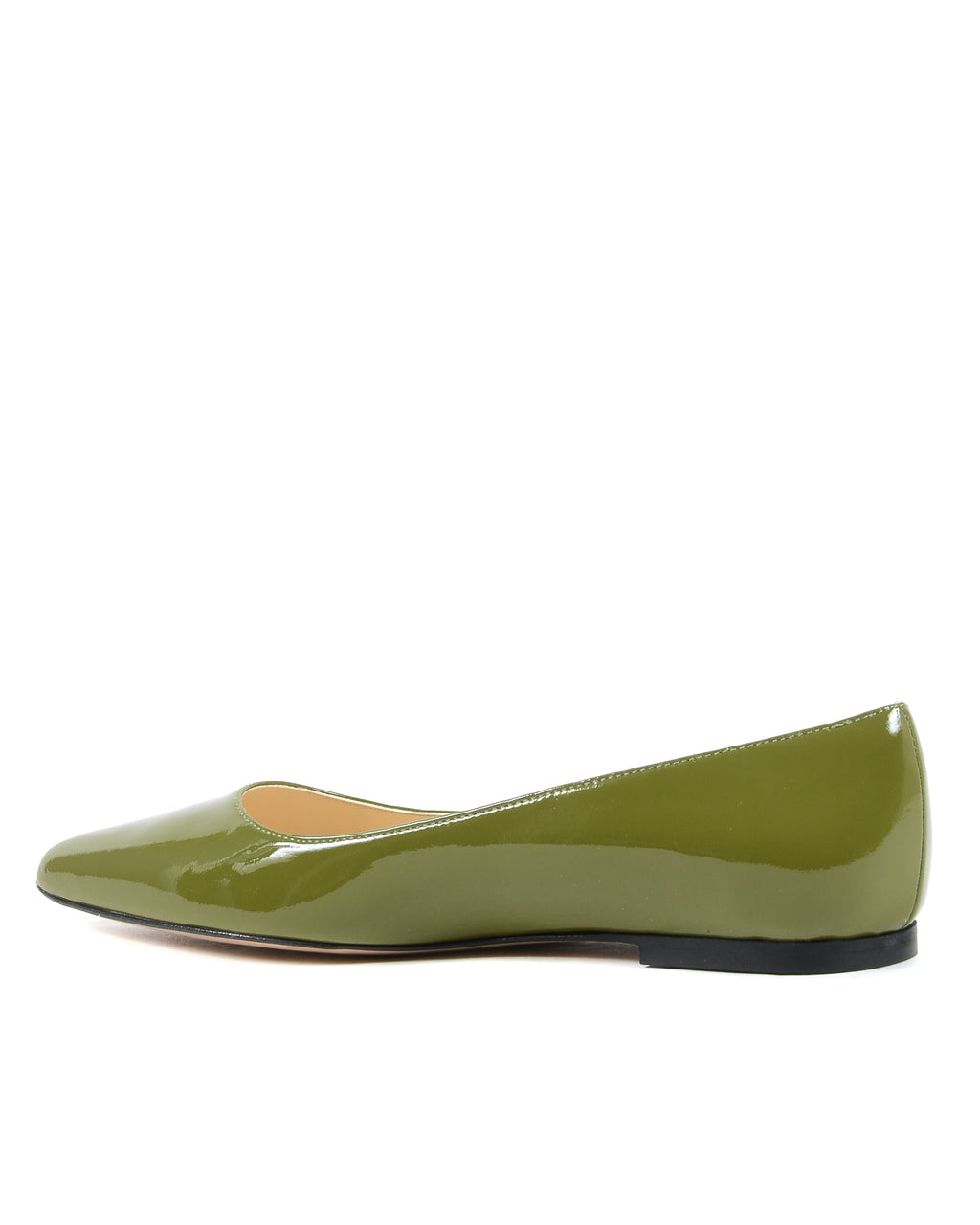 19V69 Italia Ballerina da donna verde 4747 VERNICE VERDE