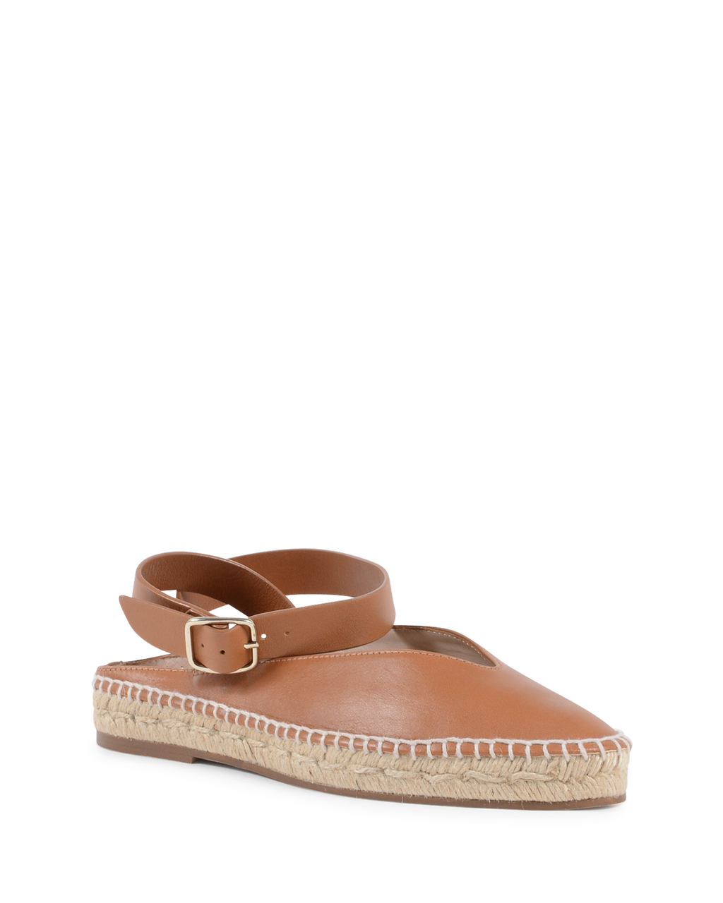 Stuart Weitzman Espadrillas da donna color cuoio TOGA