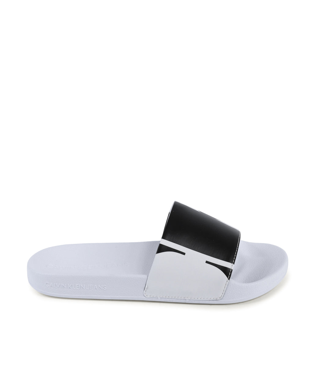 Ciabatte Calvin Klein da donna bianche YW0YW012450K5