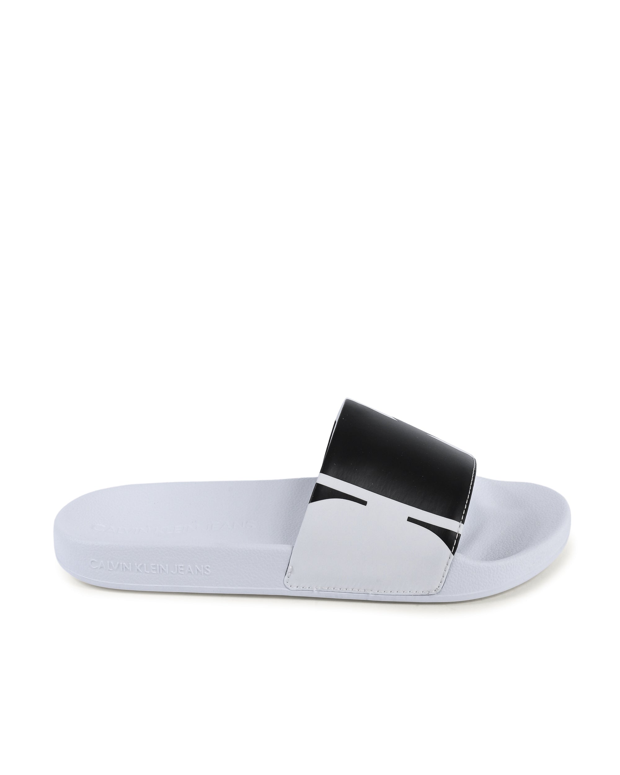 Ciabatte Calvin Klein da donna bianche YW0YW012450K5