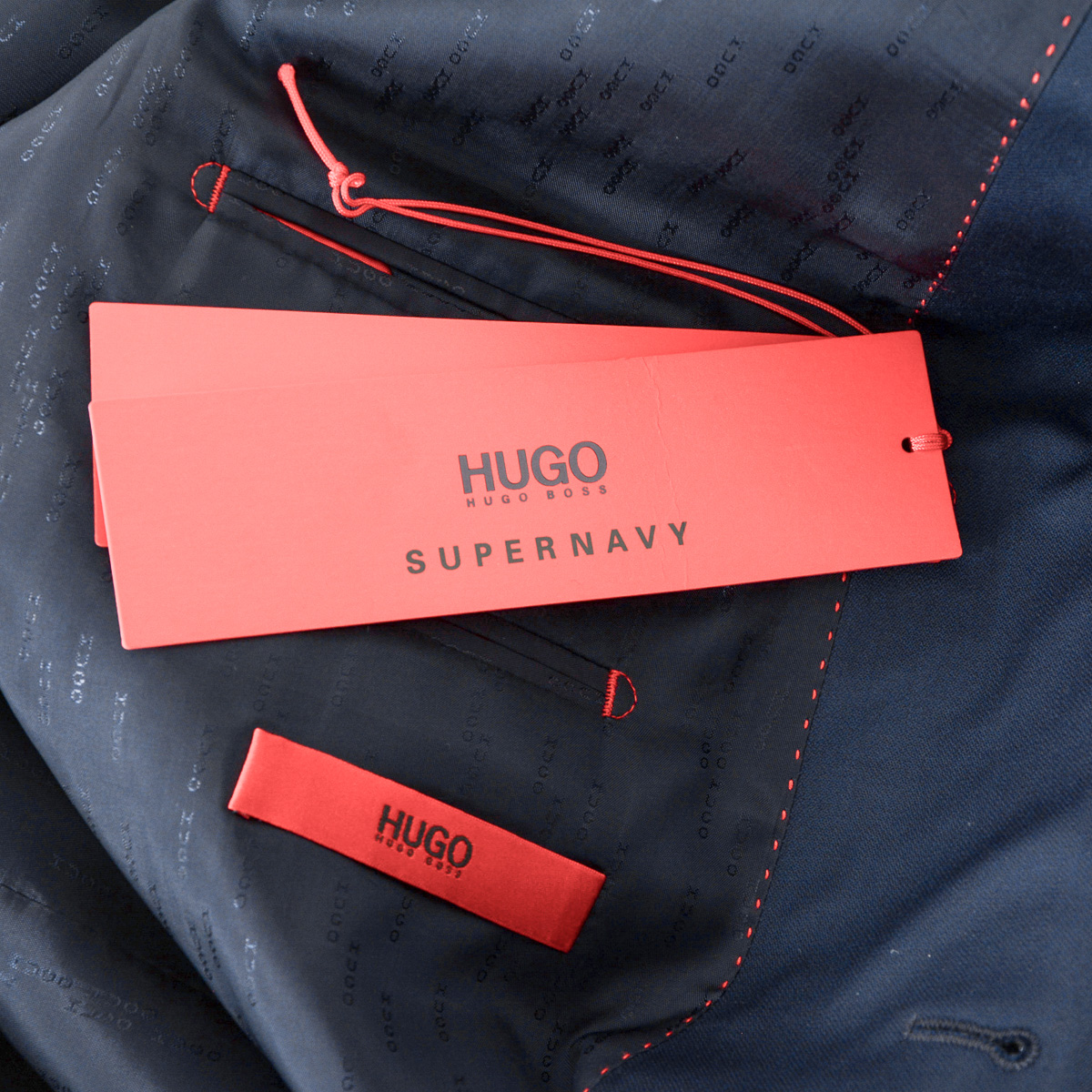 Abito da uomo Hugo Boss blu scuro AERON HAMEN