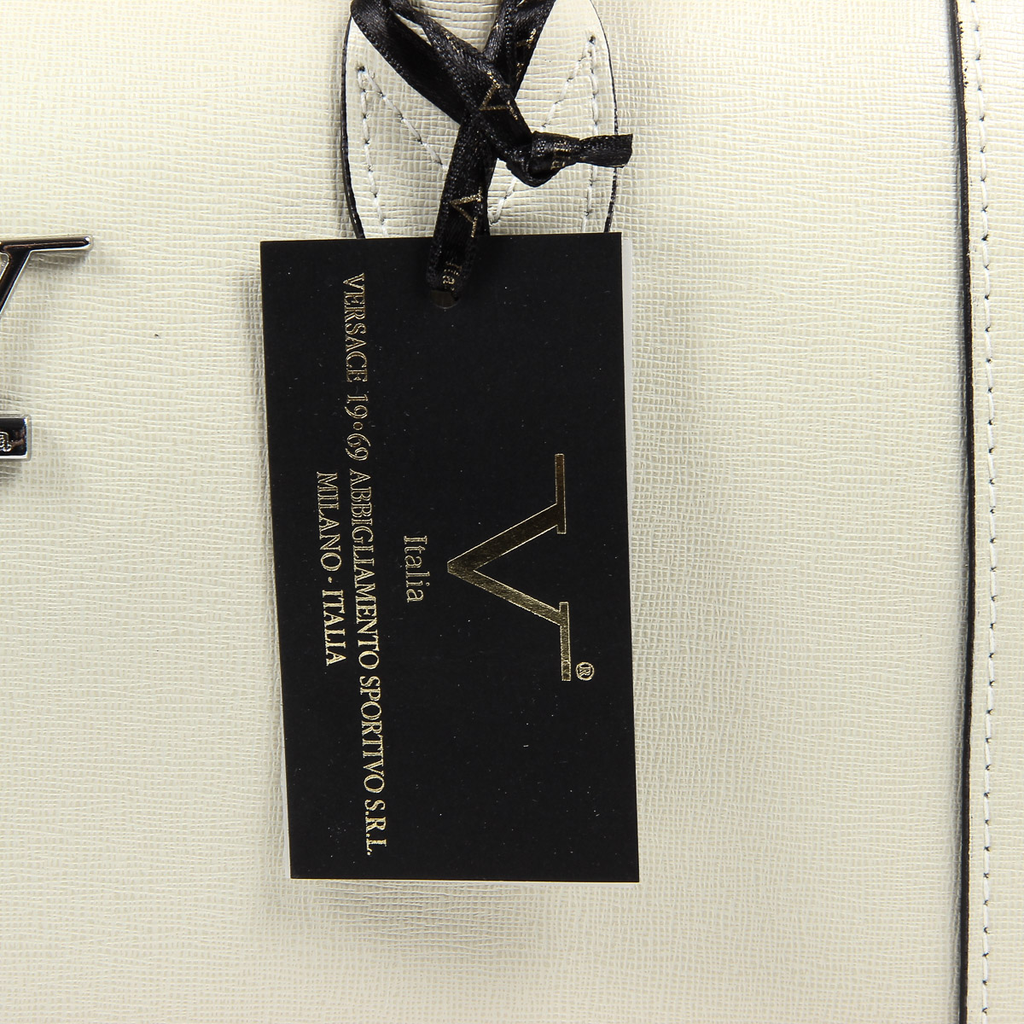 Borsa da donna V 1969 Italia V014-S SAFFIANO AVORIO