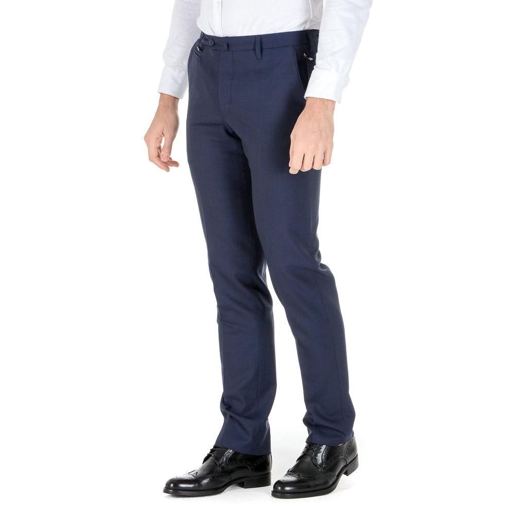 Corneliani Pantaloni Uomo Blu