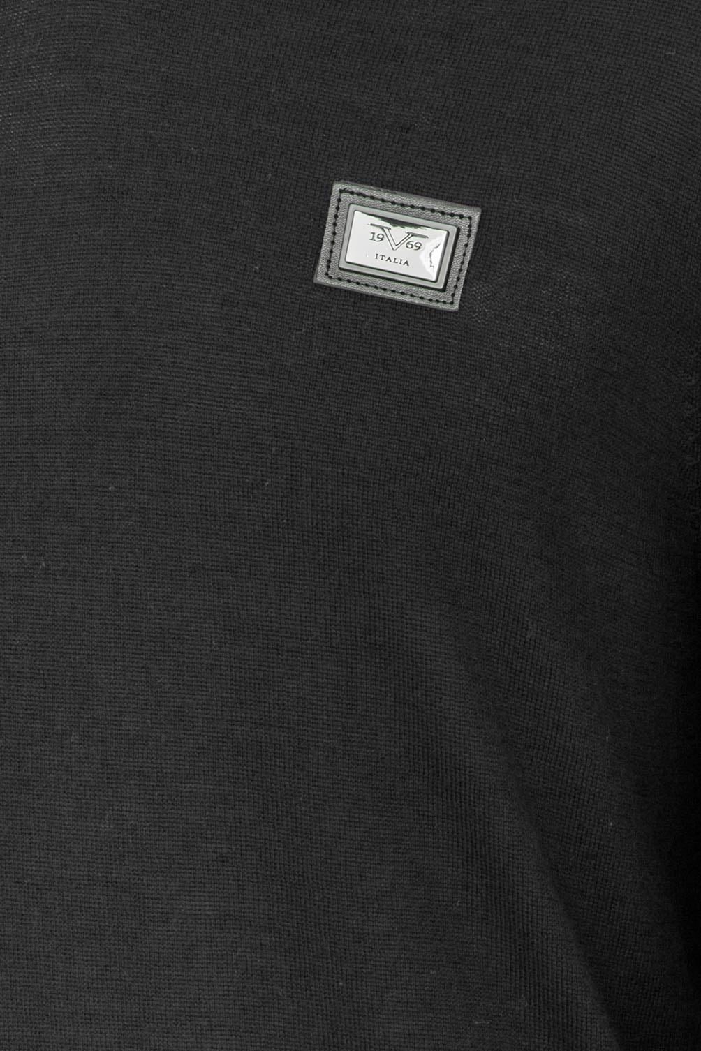 19V69 Italia Maglione Uomo Nero THIES NERO