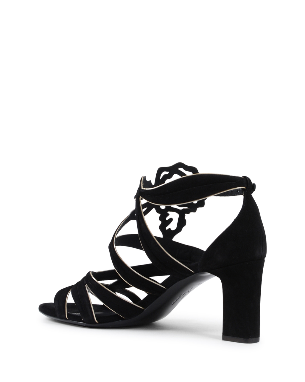 Sandalo Donna Salvatore Ferragamo Nero ARZANO