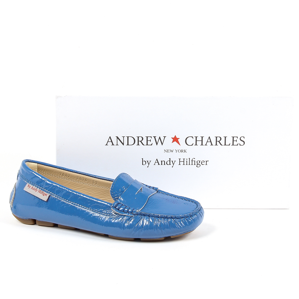 Mocassini da donna Andrew Charles Blu MAX