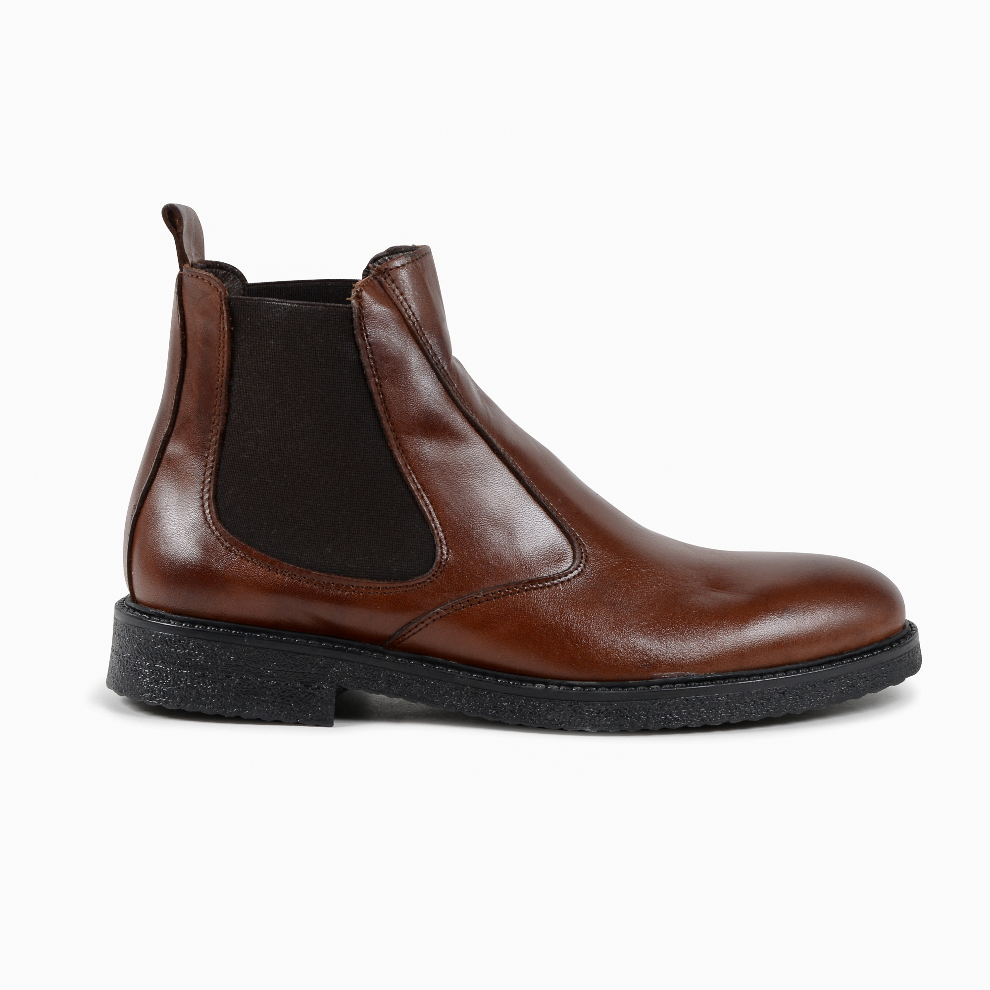 Stivaletto Uomo 19V69 Italia Cammello 043 G VITELLO CUOIO