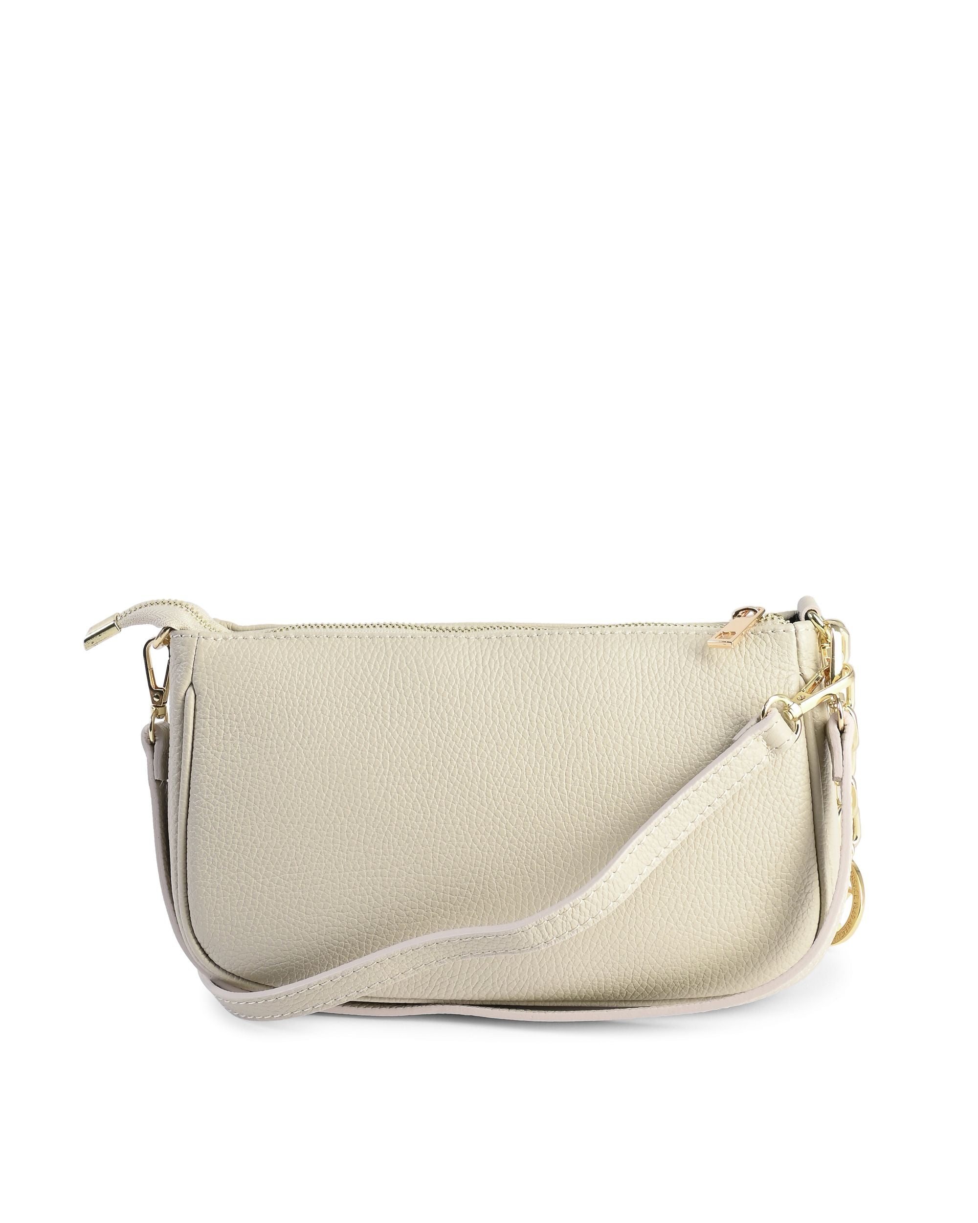 Borsa mini da donna V Italia VE1735-G DOLLARO BEIGE