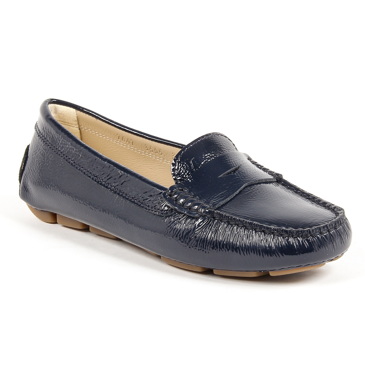 V 1969 Italia Mocassino da donna blu AMALFI
