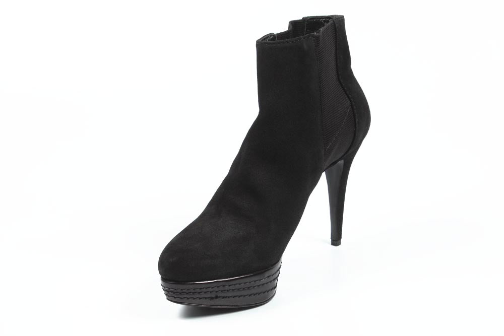 Stivaletto da donna Sebastian Milano S4658 TOP VELOUR NE 852-TR