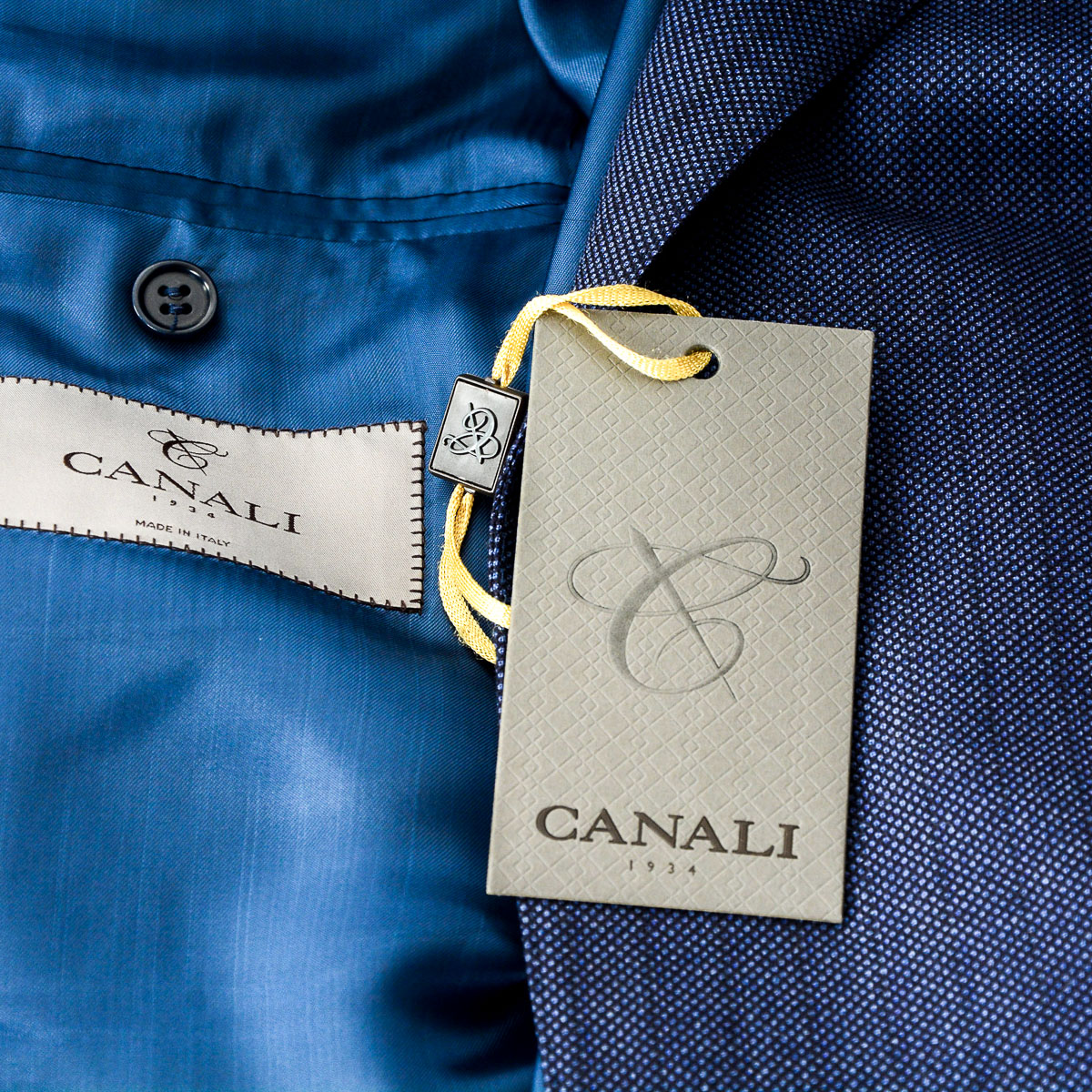 Abito da uomo Canali maniche lunghe blu