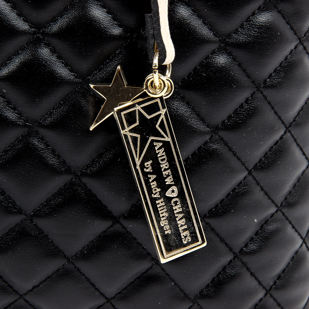 Borsa a mano da donna Andrew Charles nera HOPE