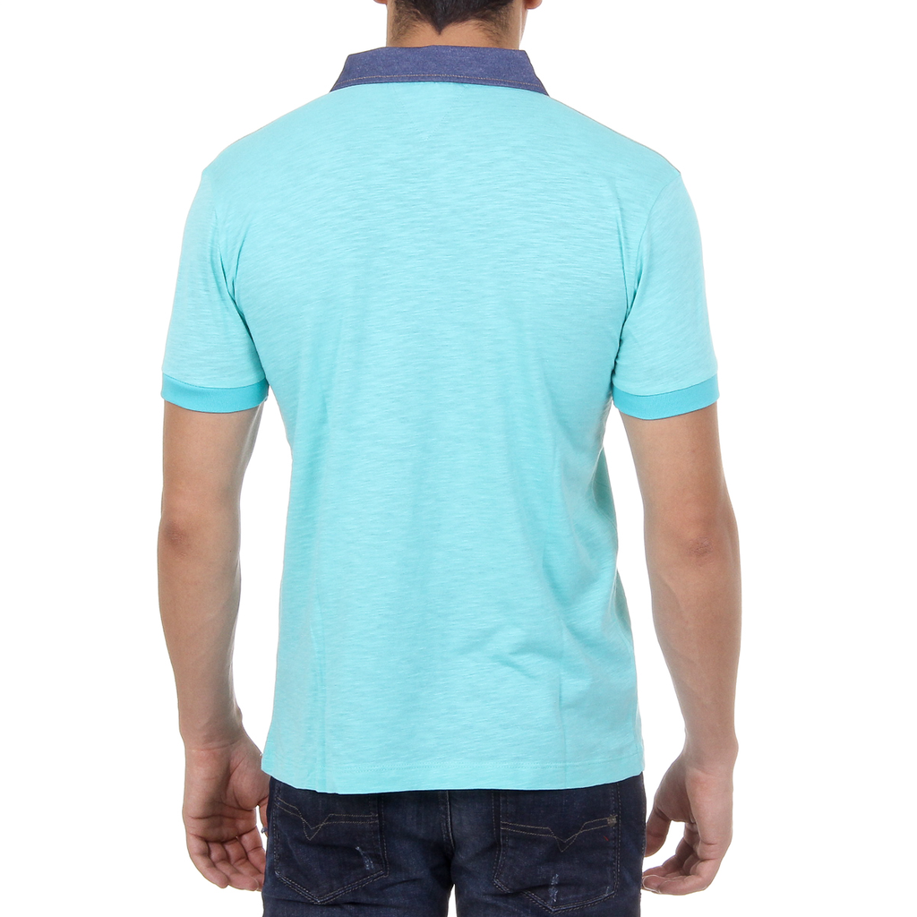 Polo da uomo a maniche corte Ufford & Suffolk Polo Club US007B MENTA