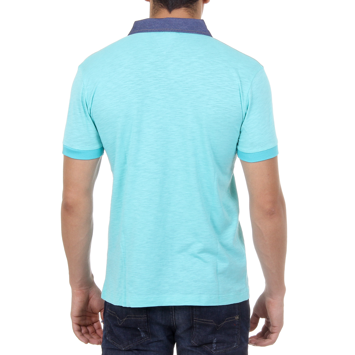 Polo da uomo a maniche corte Ufford & Suffolk Polo Club US007B MENTA