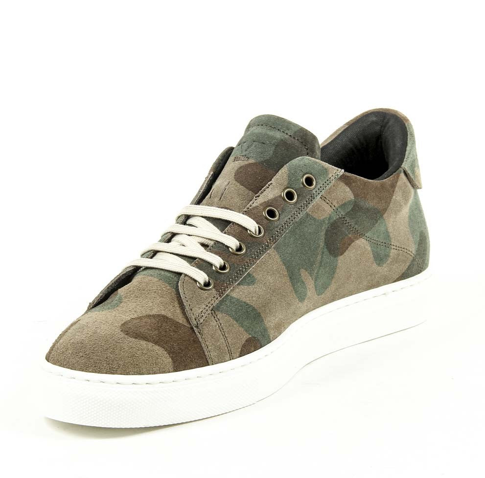 Sneaker da uomo V 1969 Italia V5390 CAMOSCIO MIMETICO