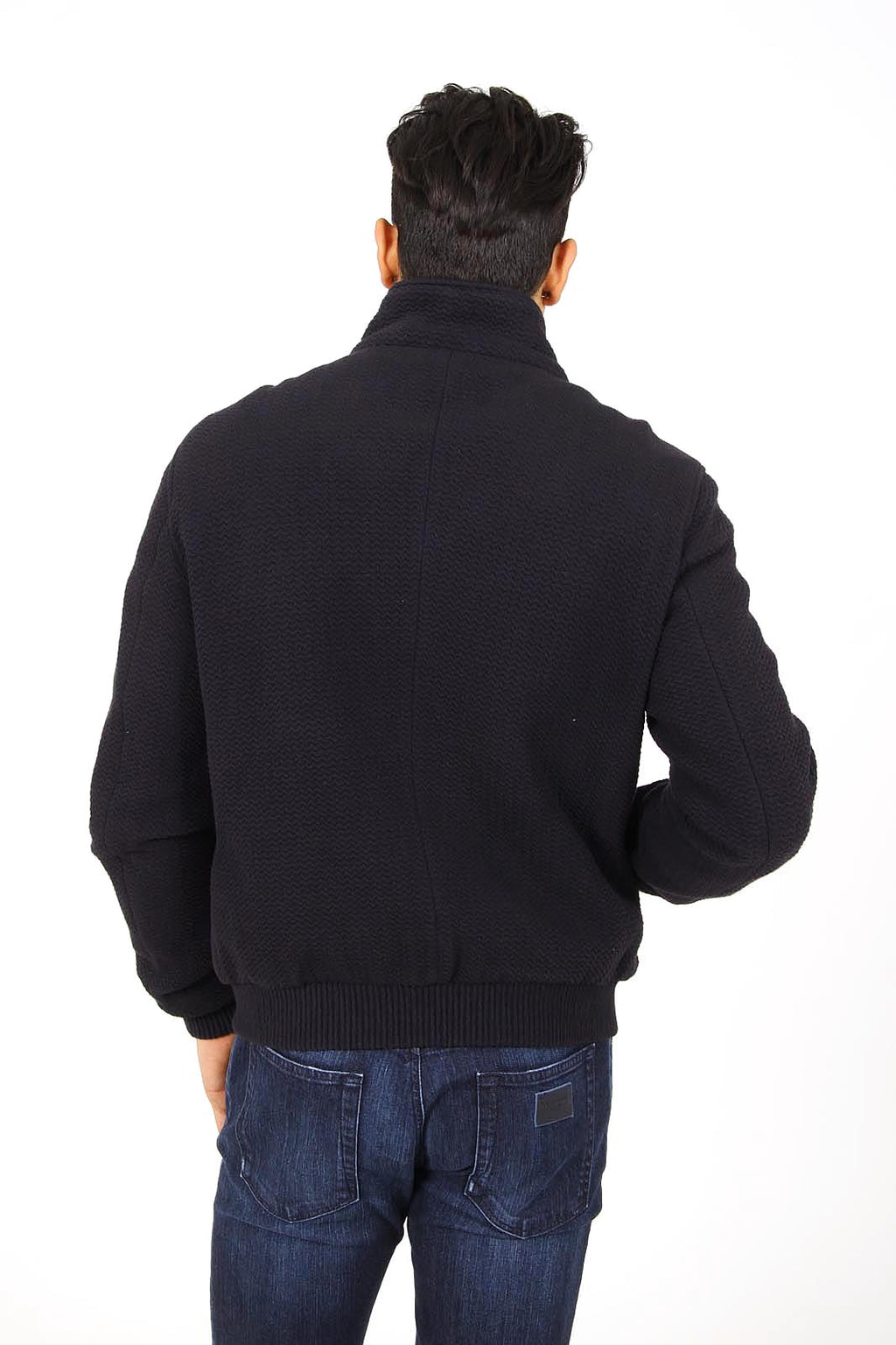 Giacca maglione uomo Armani Collezioni MCR66W MCW62 418