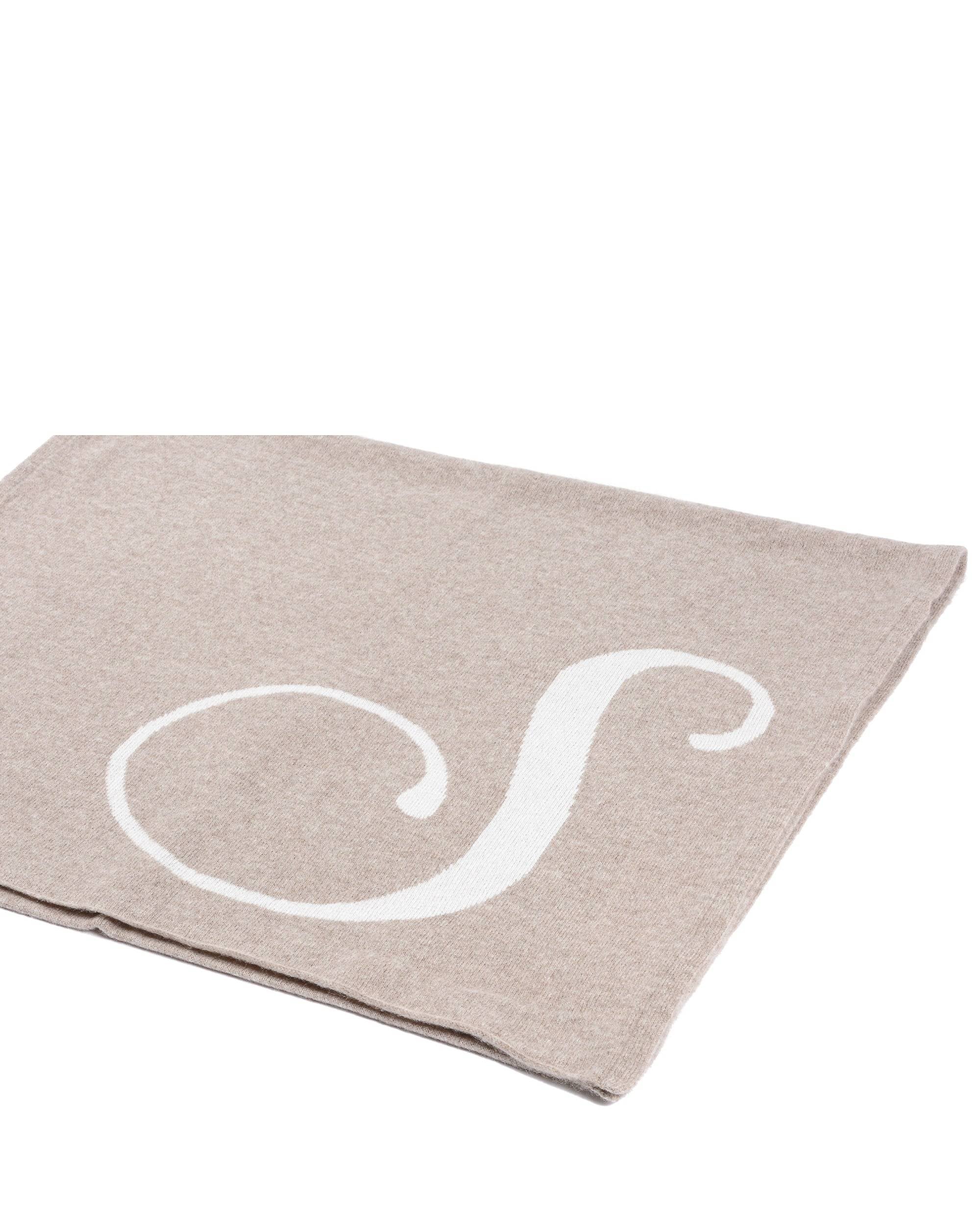 Sciarpa monogrammata Dee Ocleppo DEAN VILLAGE CAMEL S
