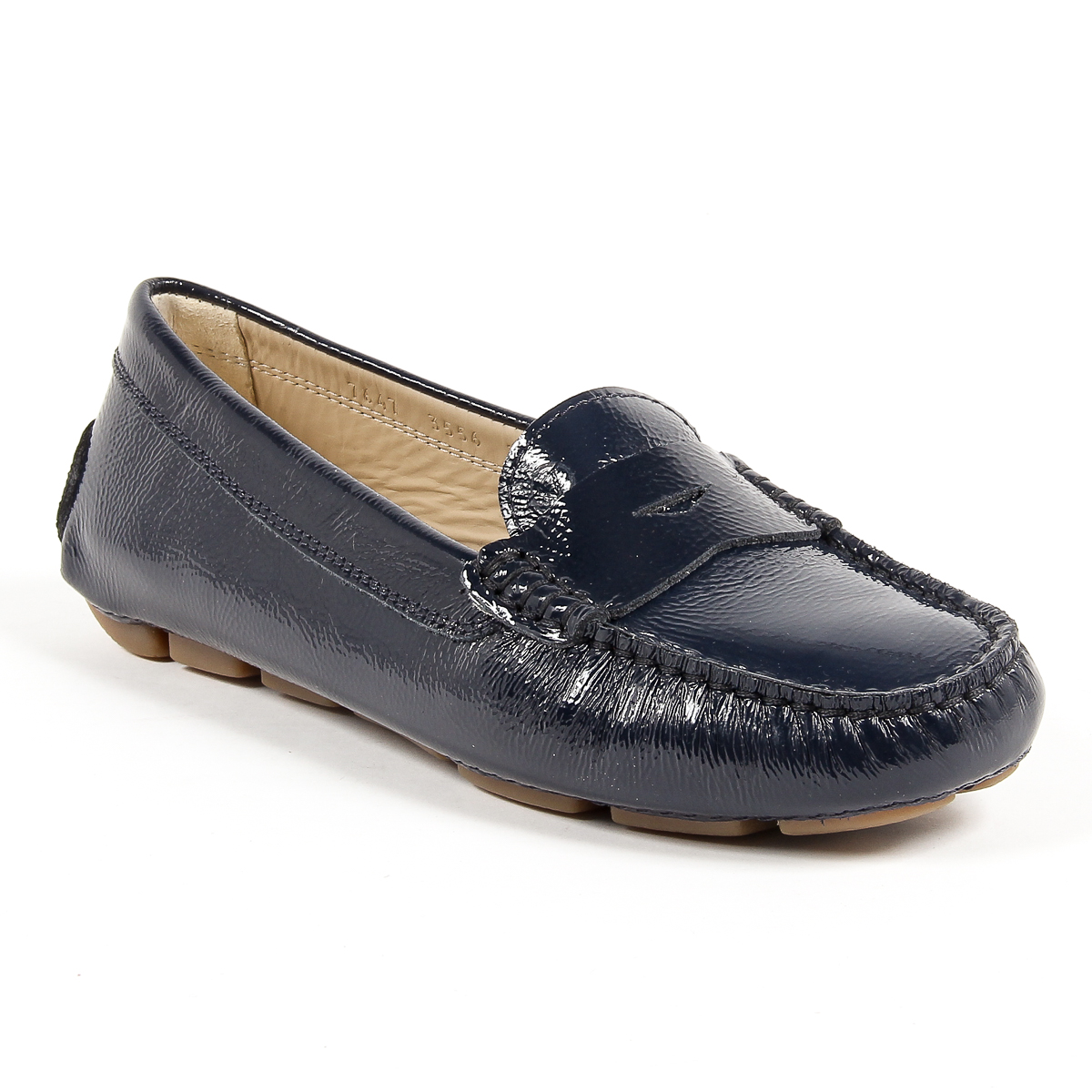V 1969 Italia Mocassino da donna blu AMALFI