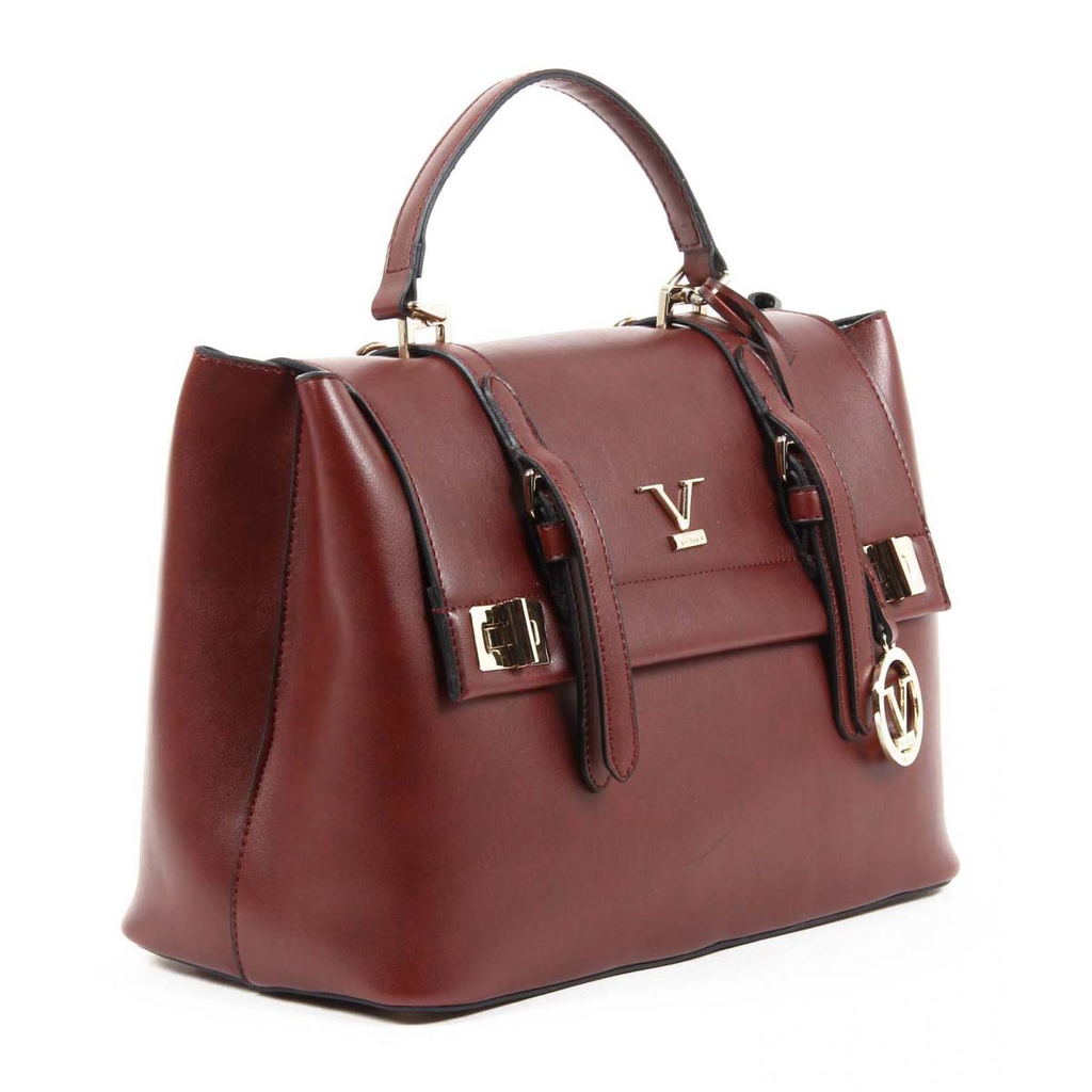 V 1969 Italia Borsa da donna VE017 CLARET RED