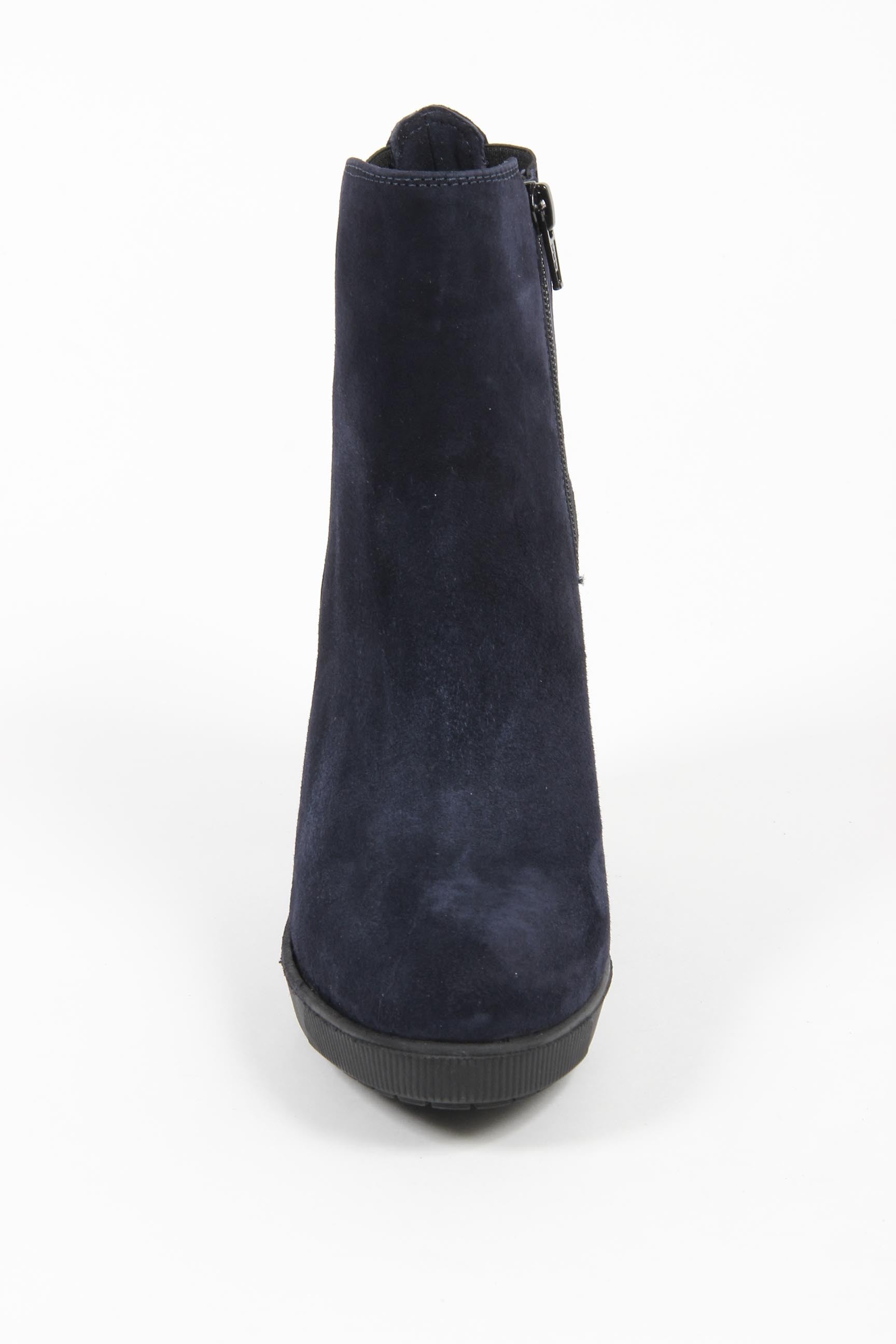 Stivaletto Da Donna V 1969 Italia C22 CAMOSCIO ATLANTICO