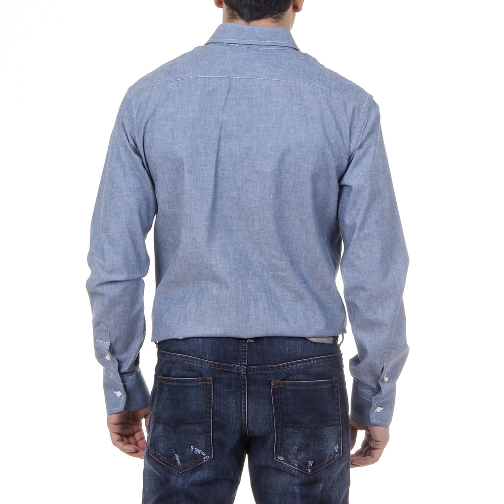 V 1969 Italia Camicia da uomo con collo classico 377 VAR. 508
