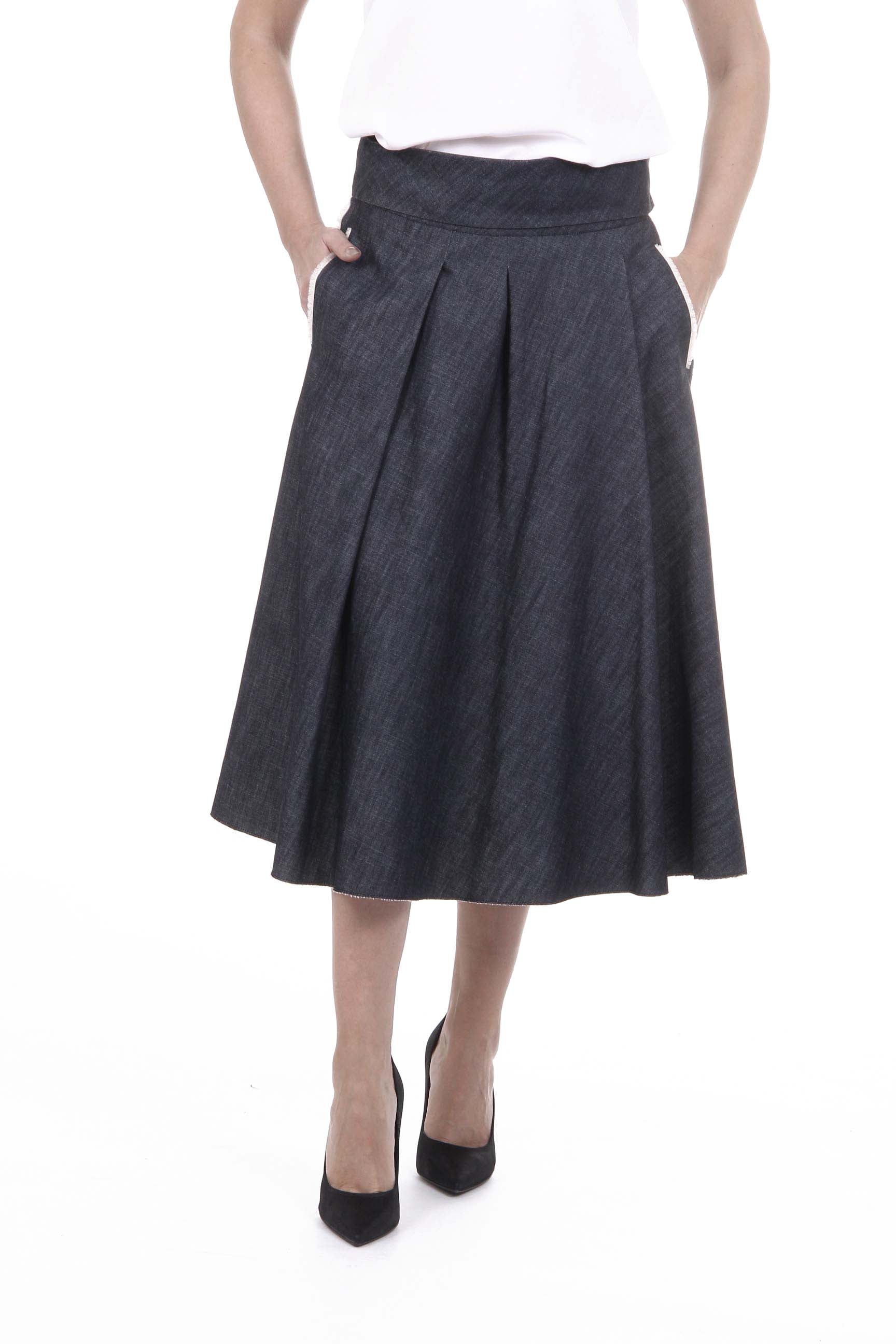 Gonna da donna Bottega Veneta 375132 VZIF0 4030