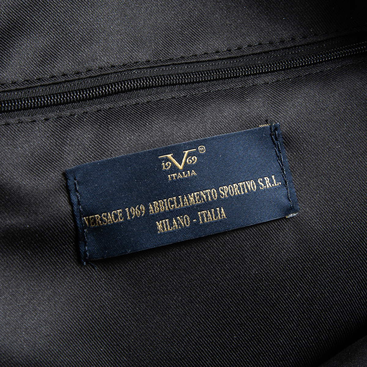 V 1969 Italia Zaino da uomo nero FISHER