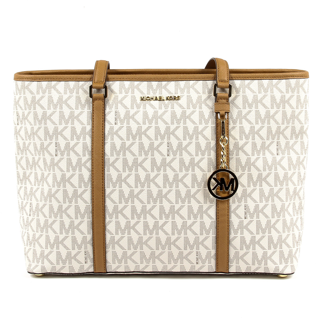 Borsa a mano da donna Michael Kors SADY 35T7GD4T7B VANIGLIA ACRN