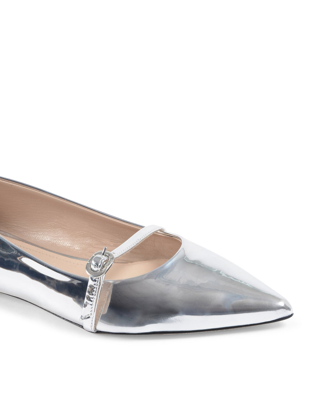 Mary Jane Rock Mirrored - Argento