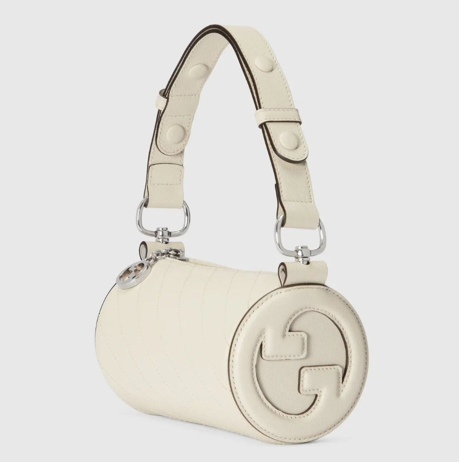 Borsa a tracolla piccola in pelle Blondie