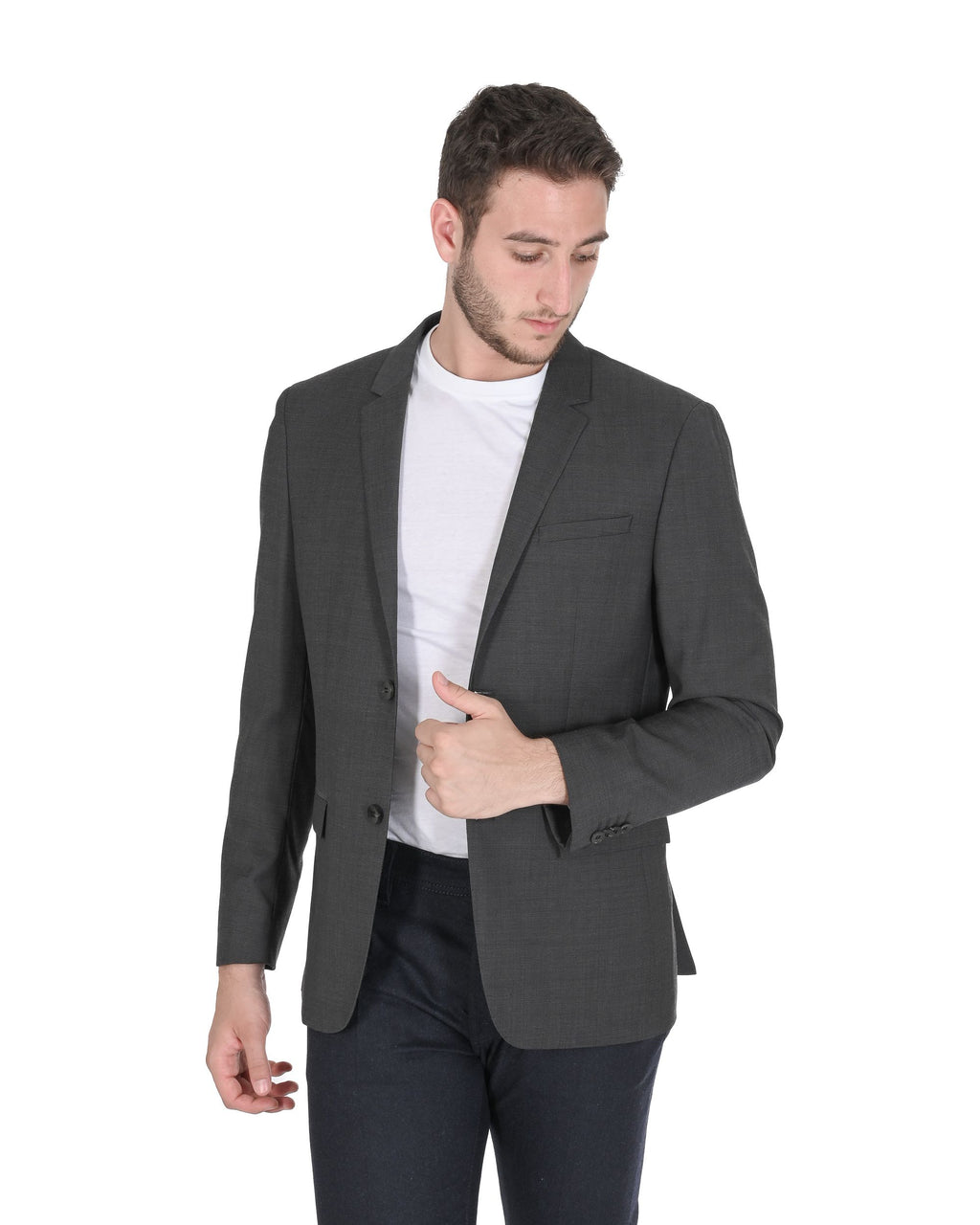 Calvin Klein Blazer da uomo grigio K1IK101985038