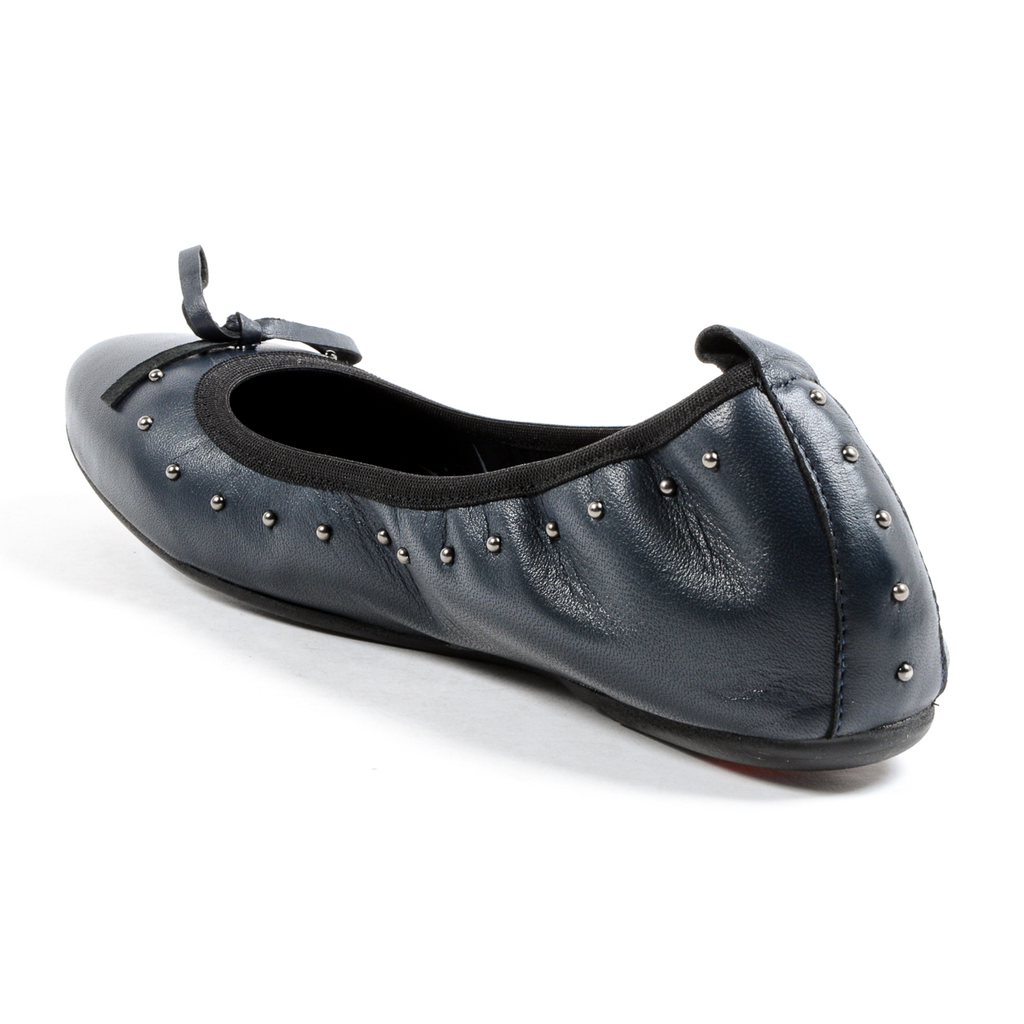Andrew Charles Ballerina morbida da donna blu scuro ALICIA