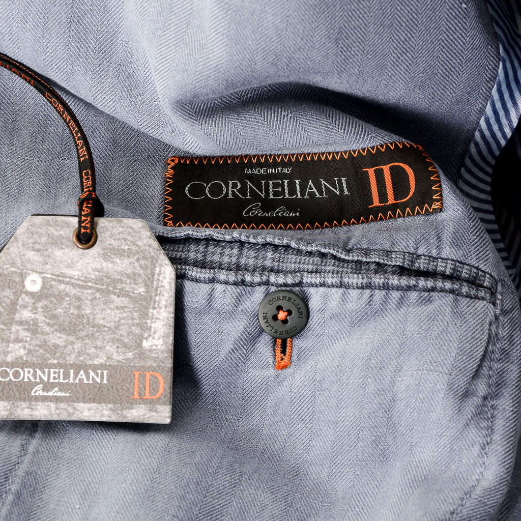Corneliani Giacca Uomo Maniche Lunghe Azzurro Chiaro