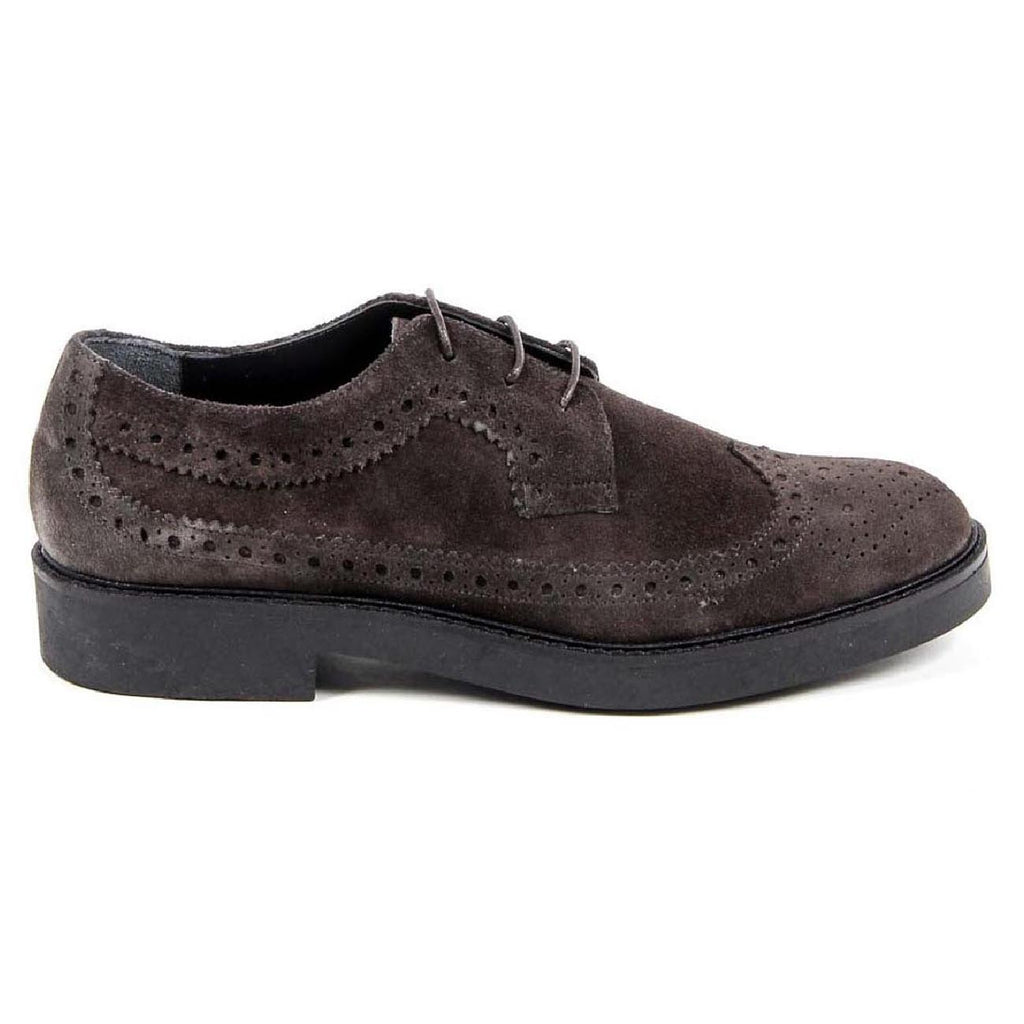 V 1969 Italia Scarpa Brogue da Donna B1670 VELOUR TAUPE