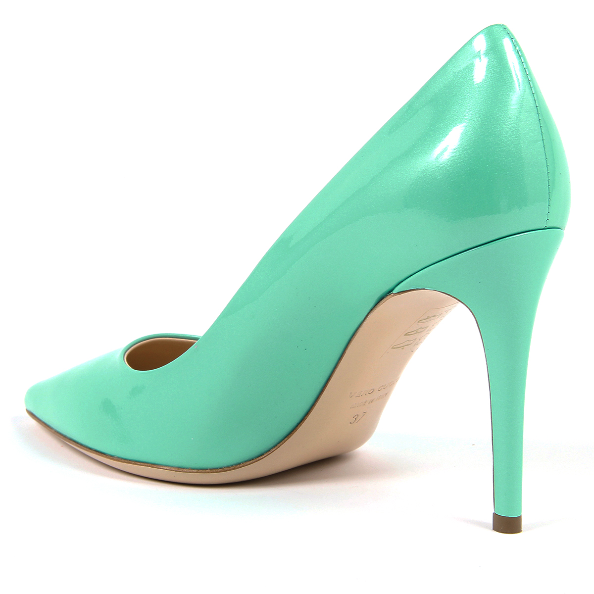 V 1969 Italia Womens Pump Green MINA
