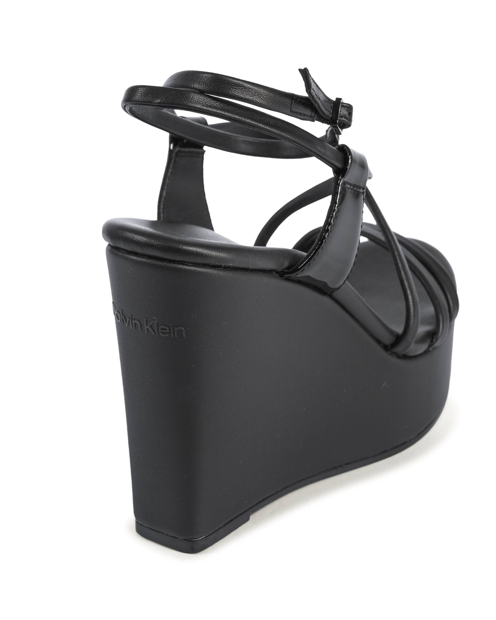 Calvin Klein Zeppa da donna nera HW0HW01952BEH