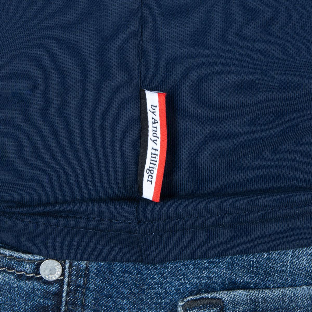 Andrew Charles By Andy Hilfiger T-shirt uomo LS TS160 031002 SELMA NAVY 003