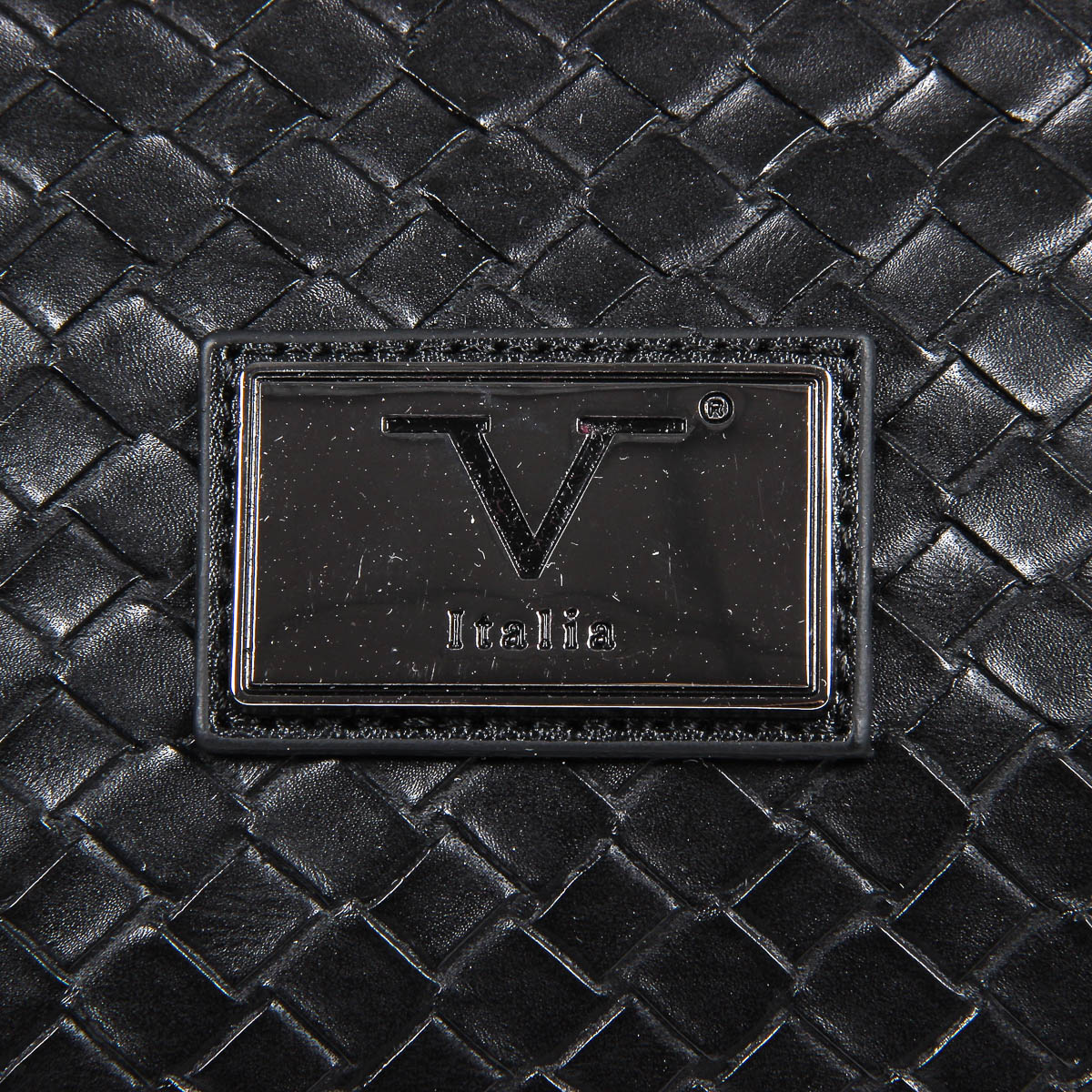 V 1969 Italia Borsa da uomo nera WILLY