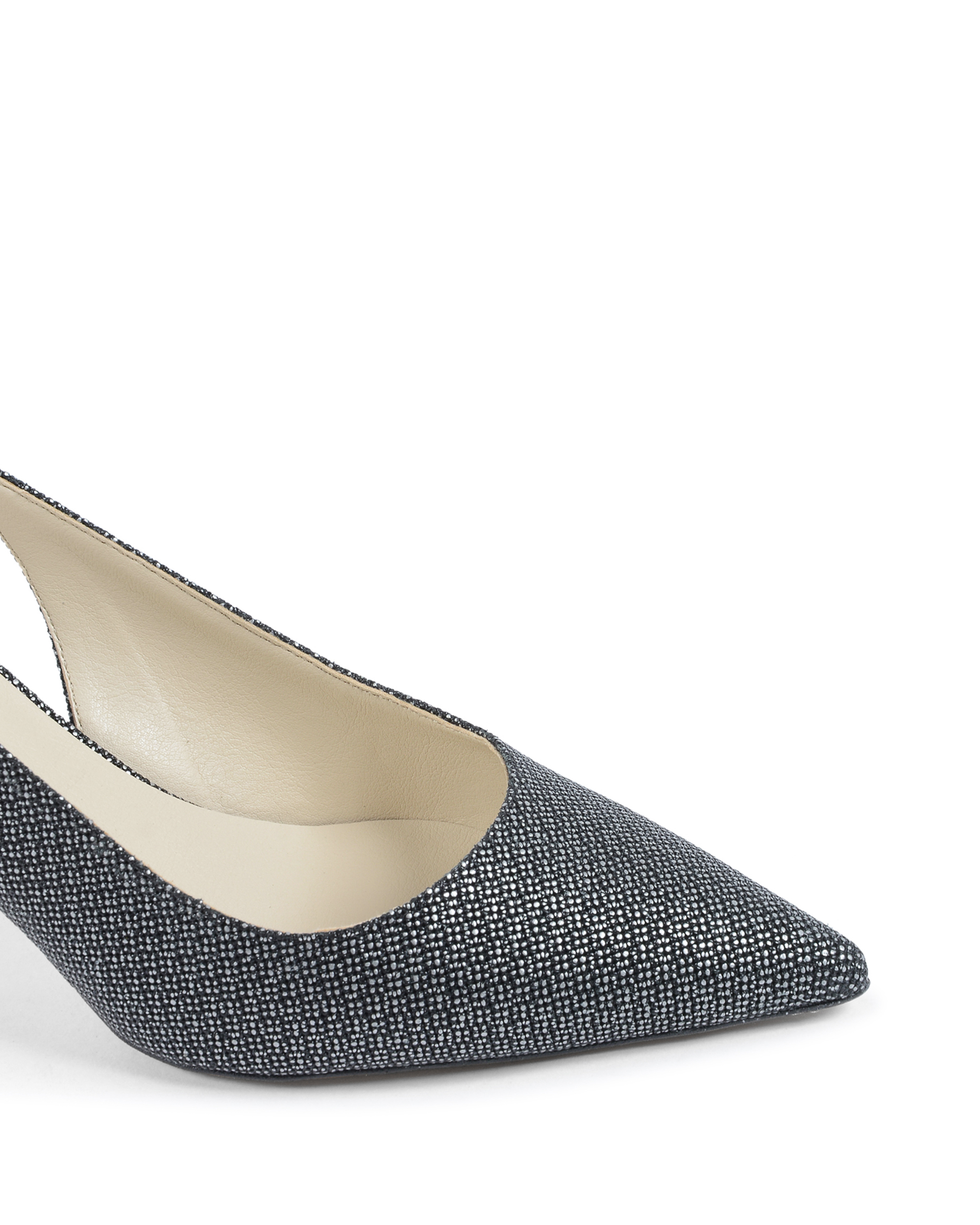 19V69 Italia Womens Slingback Pump Nero PALOMA65 CORINNE CALF NERO