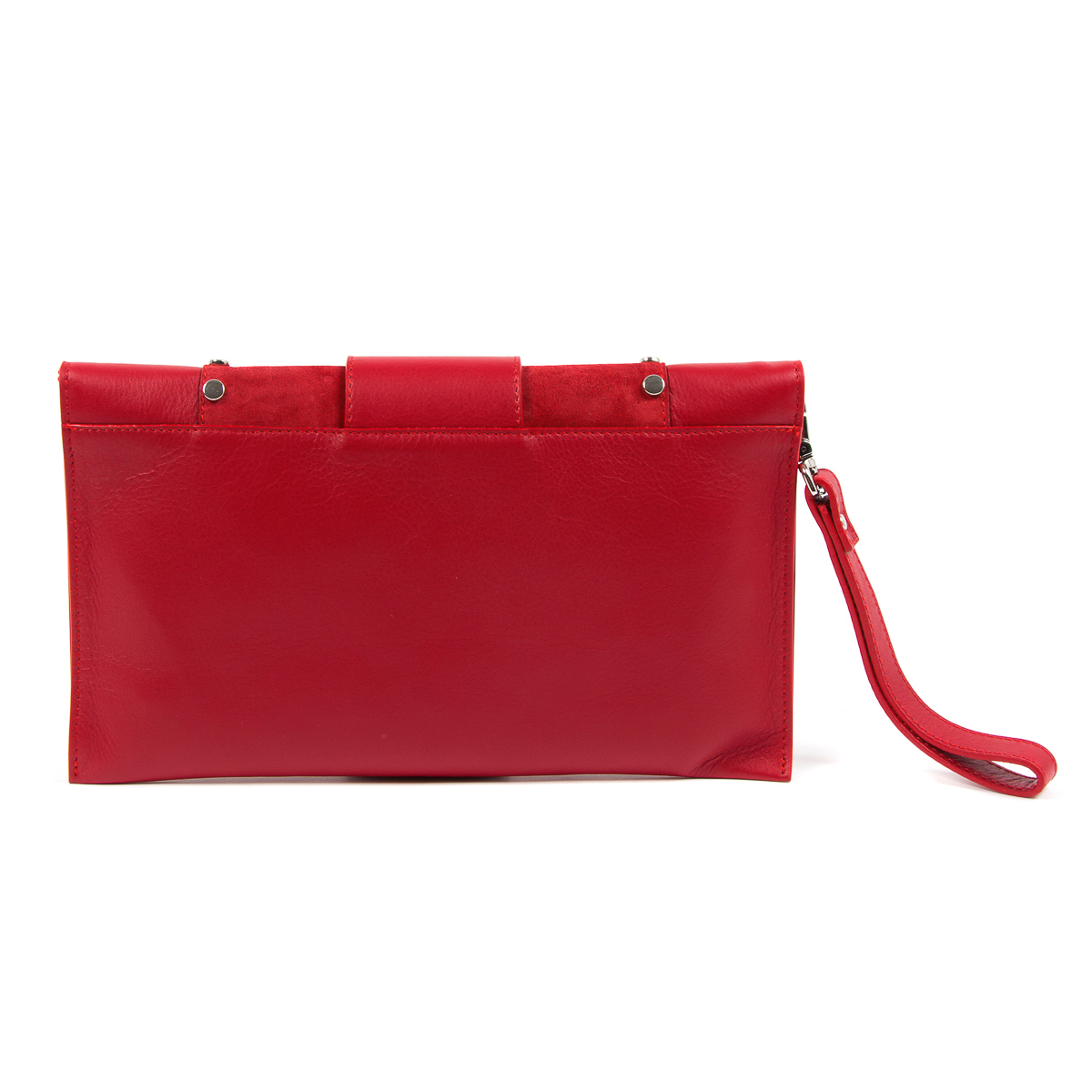 Borsa a mano da donna Andrew Charles rossa CORY