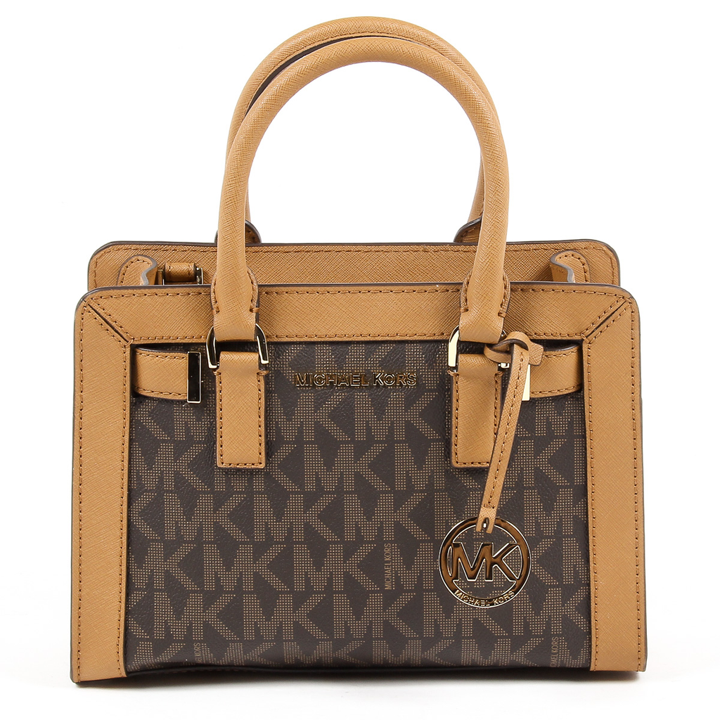 Borsa a mano da donna Michael Kors DILLON 35T7GAIS1B BRN ACORN
