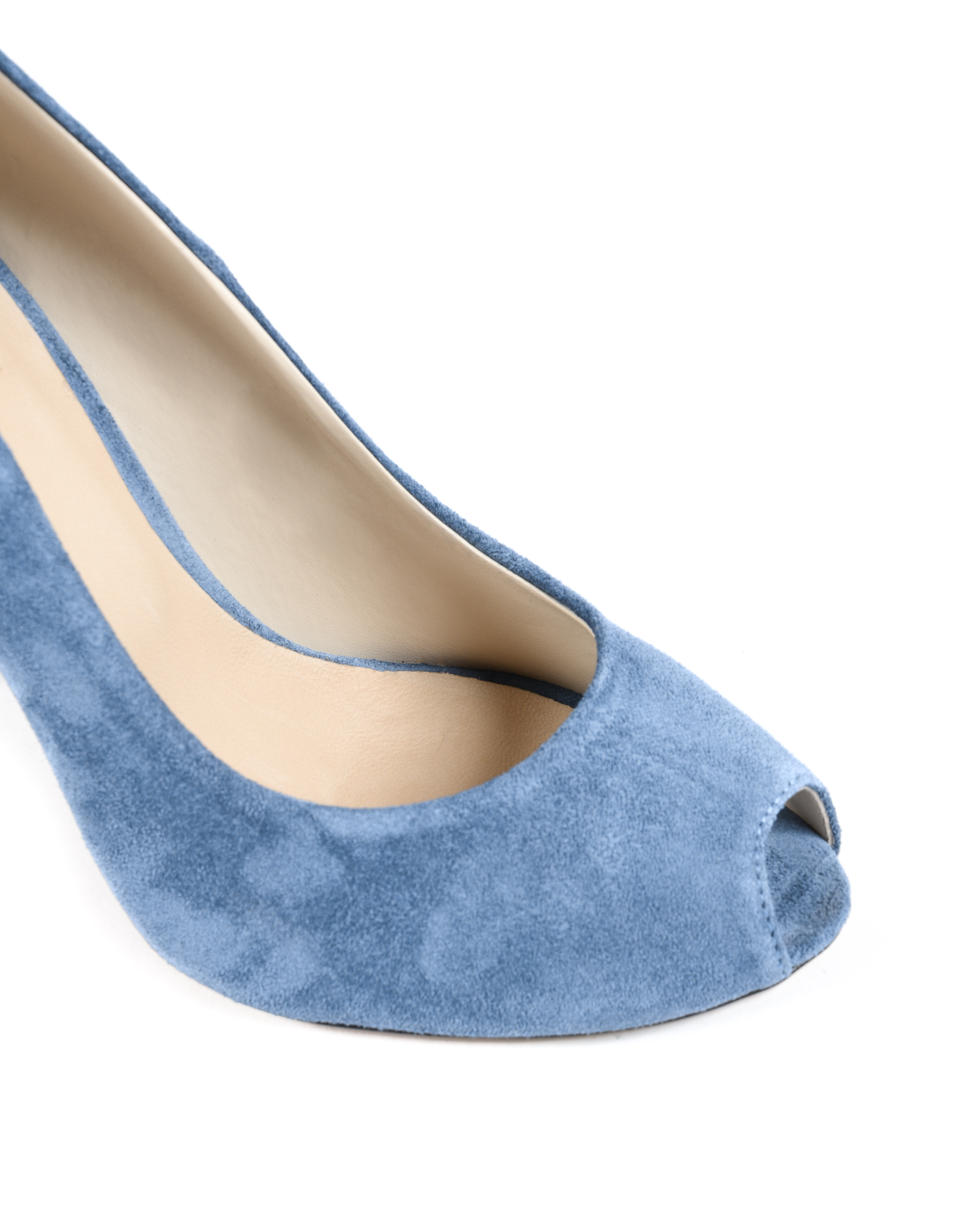 19V69 Italia Donna Décolleté Punta Aperta Blu 303 CROSTA BLU